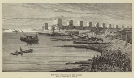 Der Krieg, Semendria, an der Donau